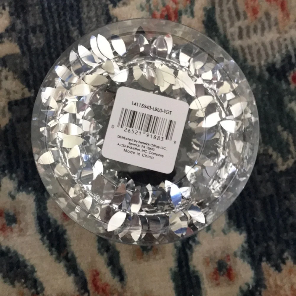 🎄Silver Garland Set of 3